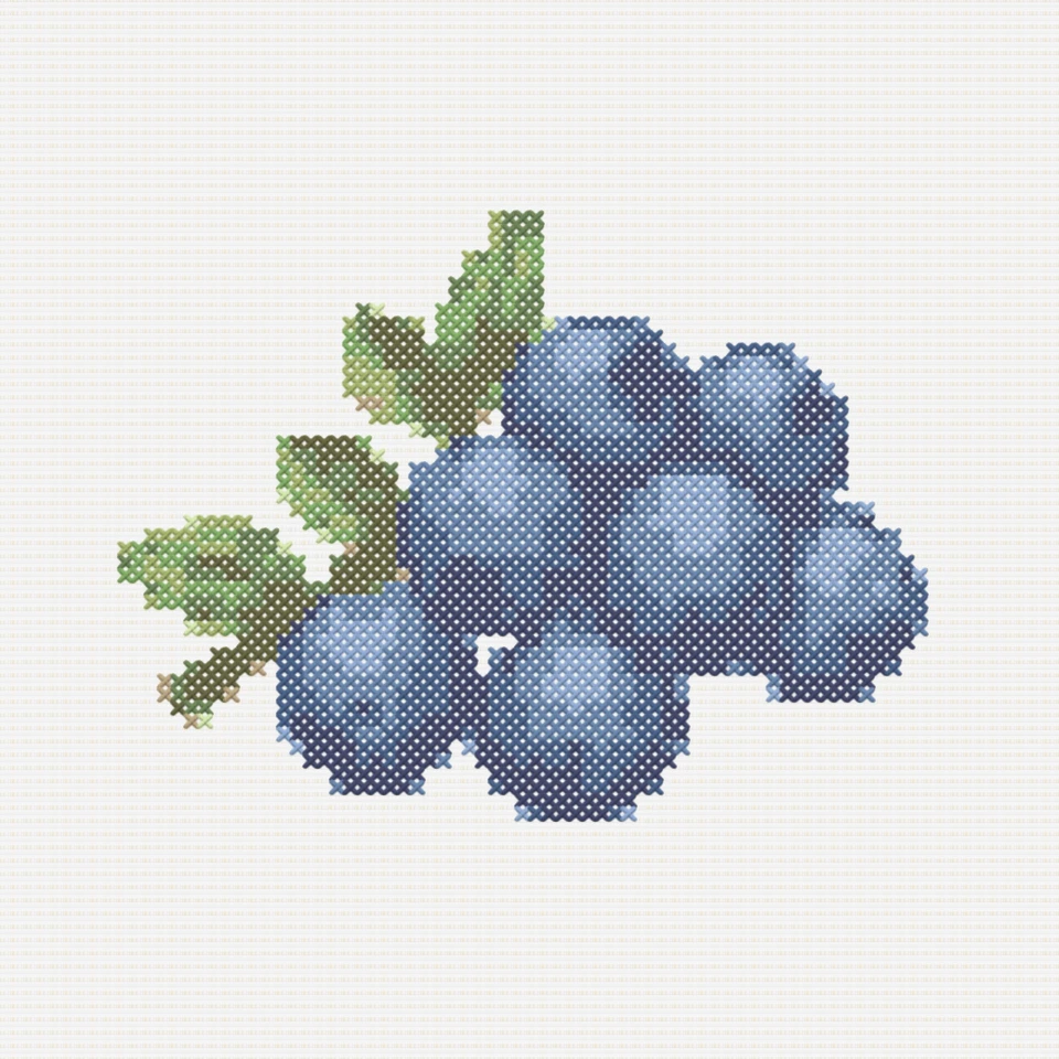 Medium cross stitch pattern preview