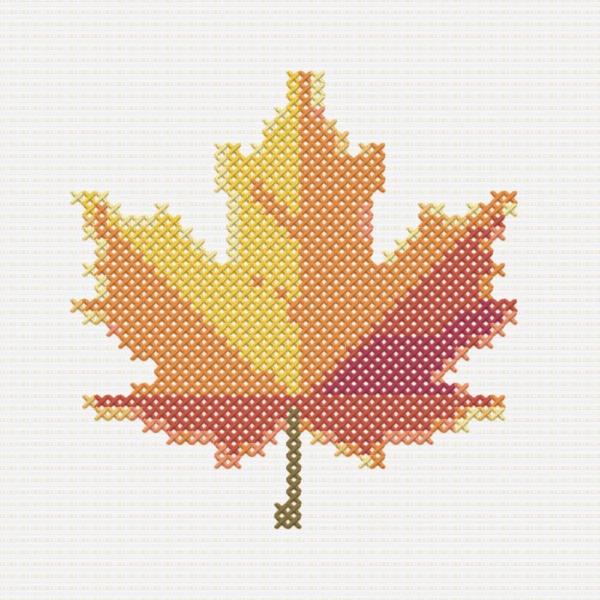 Small cross stitch pattern preview
