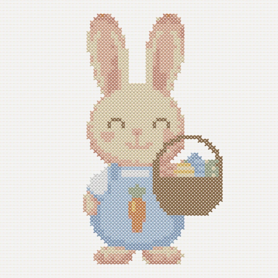 Medium cross stitch pattern preview