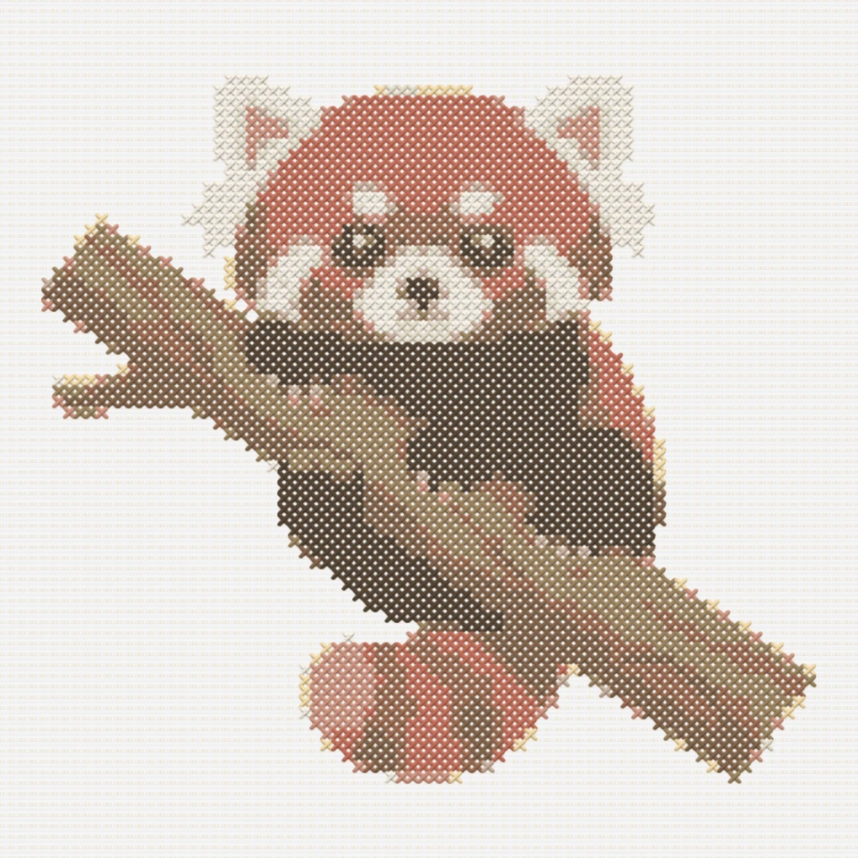 Medium cross stitch pattern preview