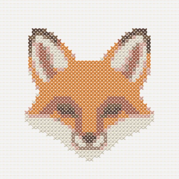 Small cross stitch pattern preview