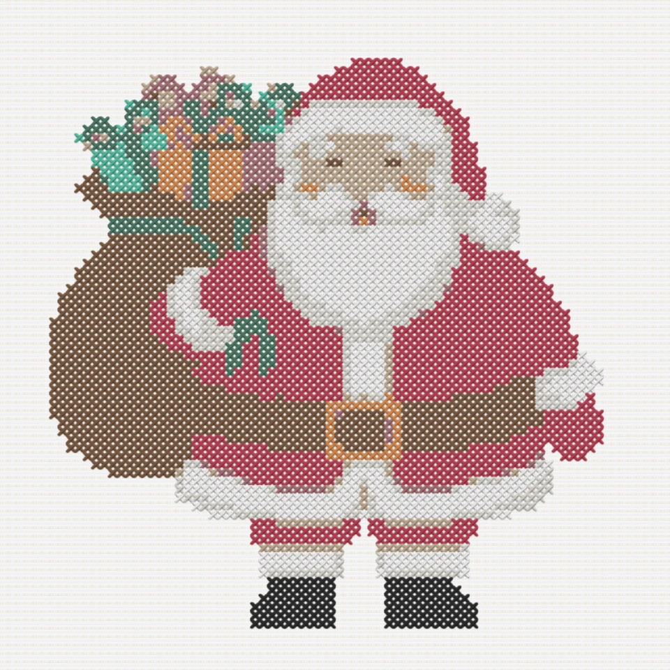 Medium cross stitch pattern preview