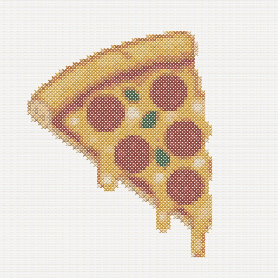 Medium cross stitch pattern preview