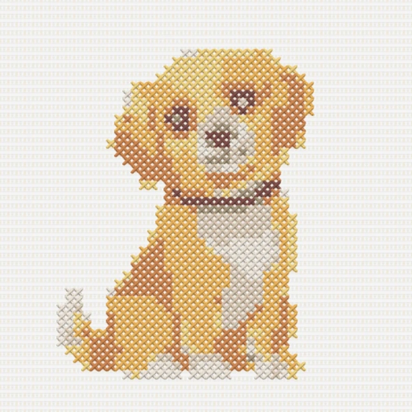 Small cross stitch pattern preview