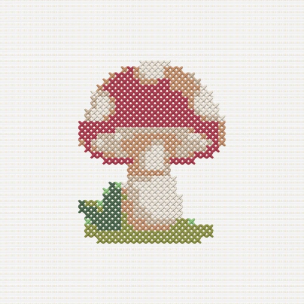 Small cross stitch pattern preview