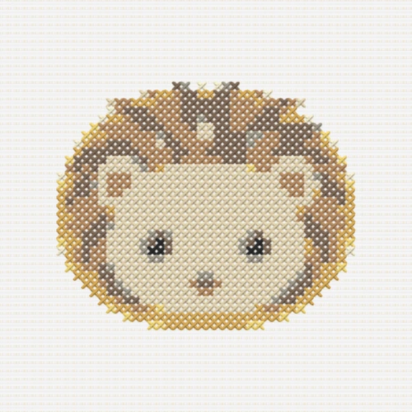 Small cross stitch pattern preview