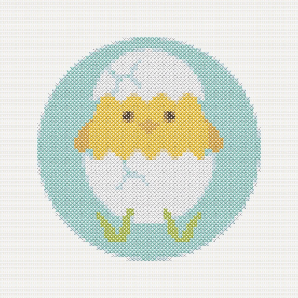 Medium cross stitch pattern preview