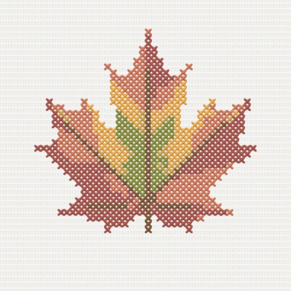 Small cross stitch pattern preview