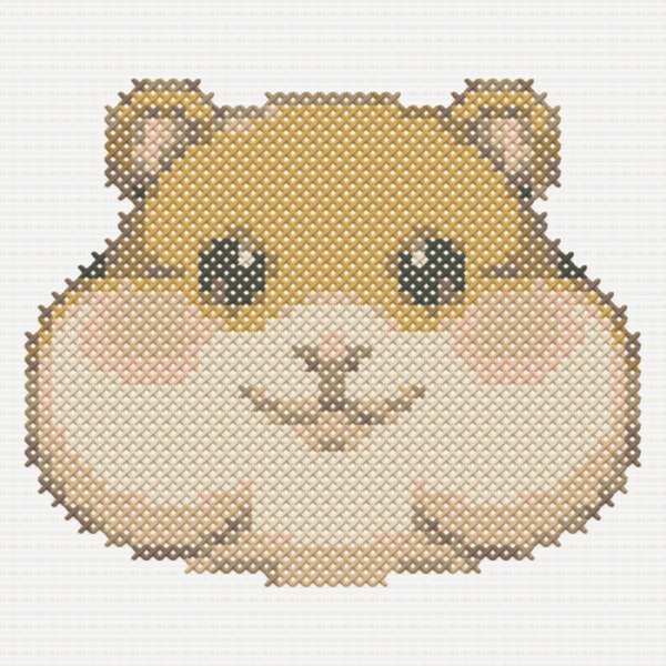 Small cross stitch pattern preview
