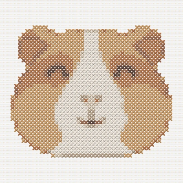 Small cross stitch pattern preview