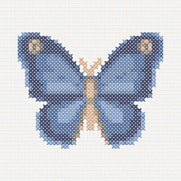 Small cross stitch pattern preview