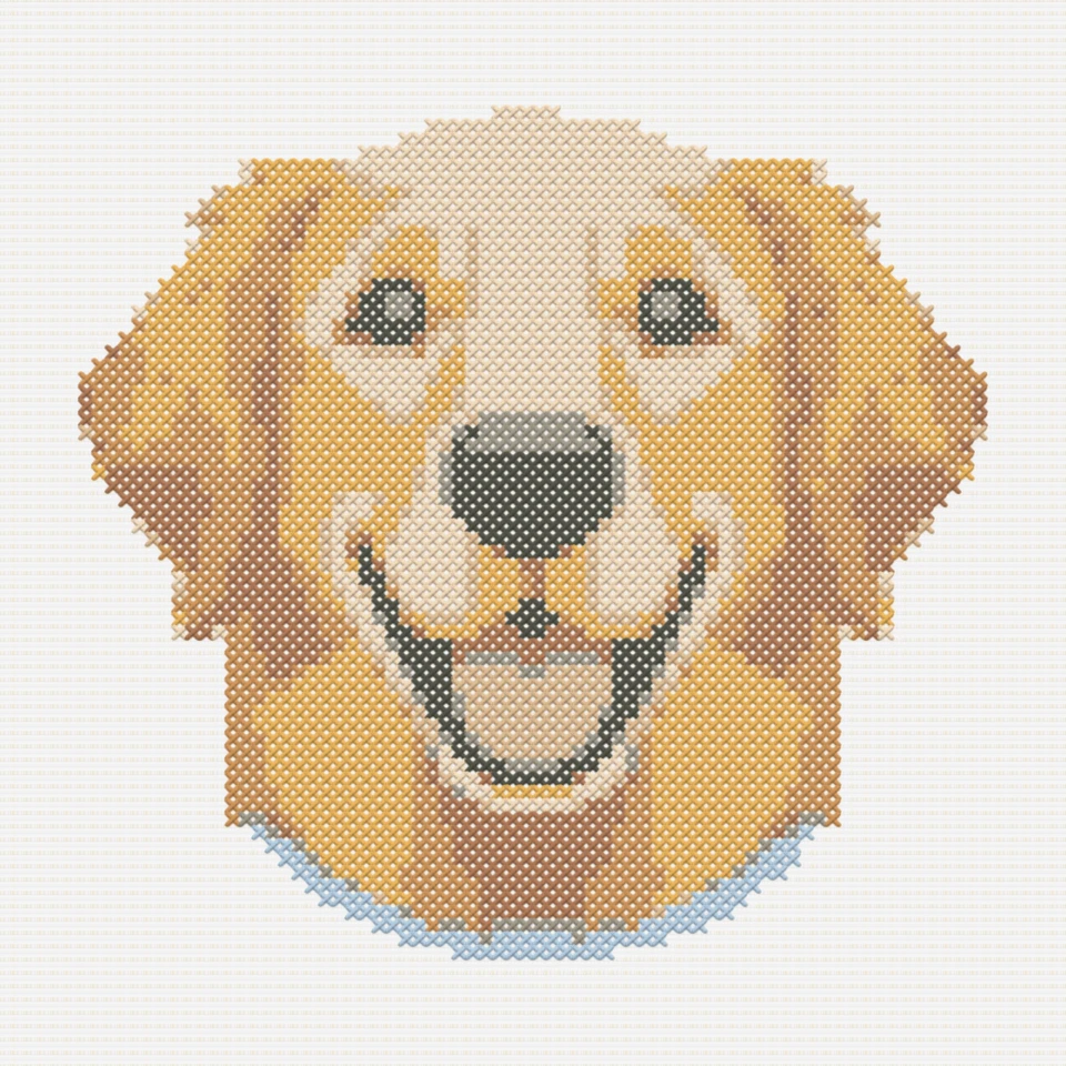 Medium cross stitch pattern preview